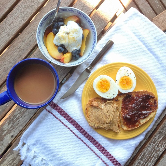 Eggs and Almond Butter Toast