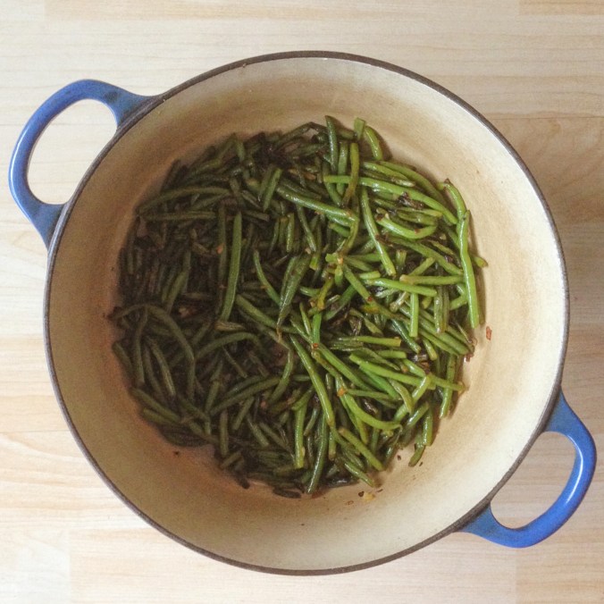 Finished Green Beans