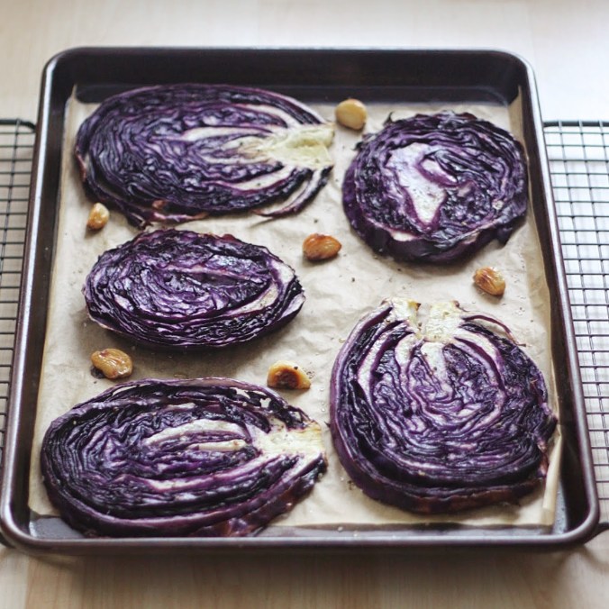 Roasted Cabbage After