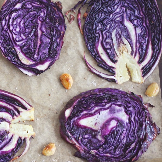 Roasted Cabbage Close-up